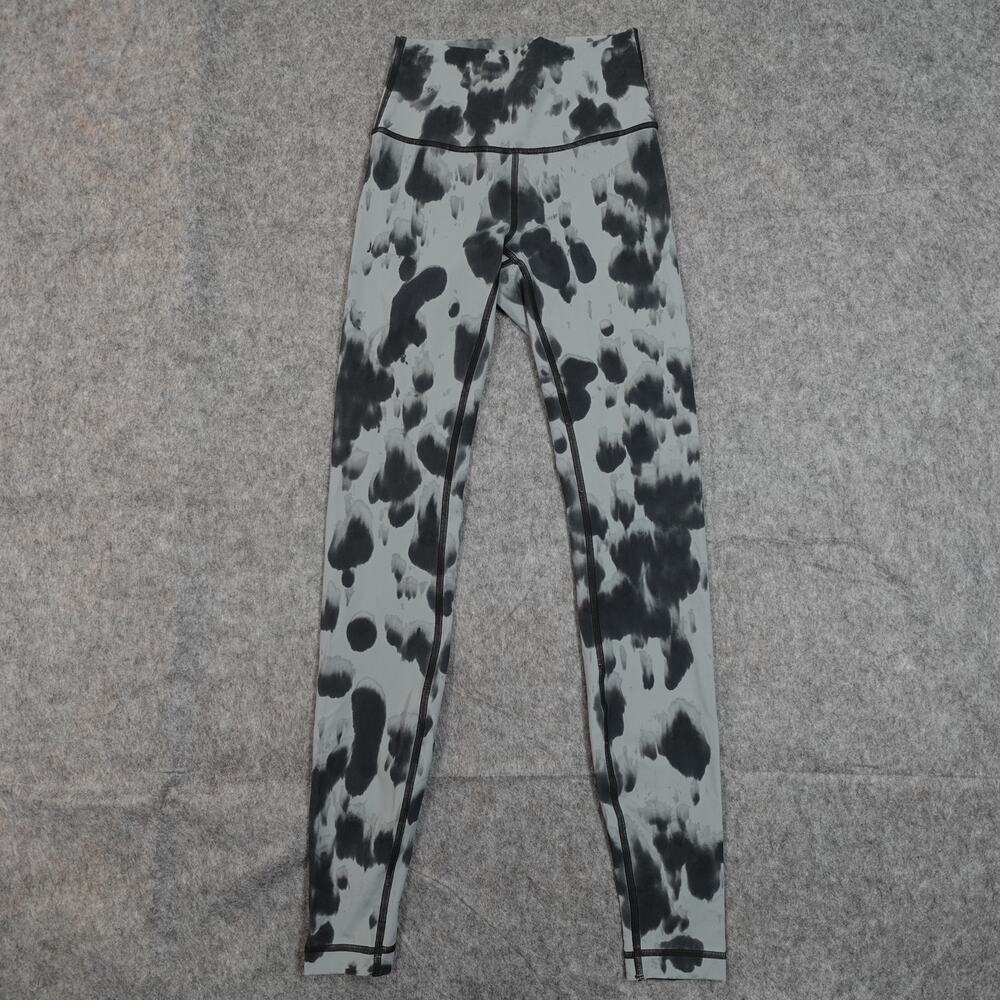 Lululemon Leggings Womens 4 Wunder Under High Rise 28" Tie Dye Run Gym Workout